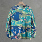 Japanese Vintage Sakura Crew Neck Sweater