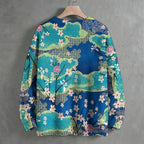Japanese Vintage Sakura Crew Neck Sweater
