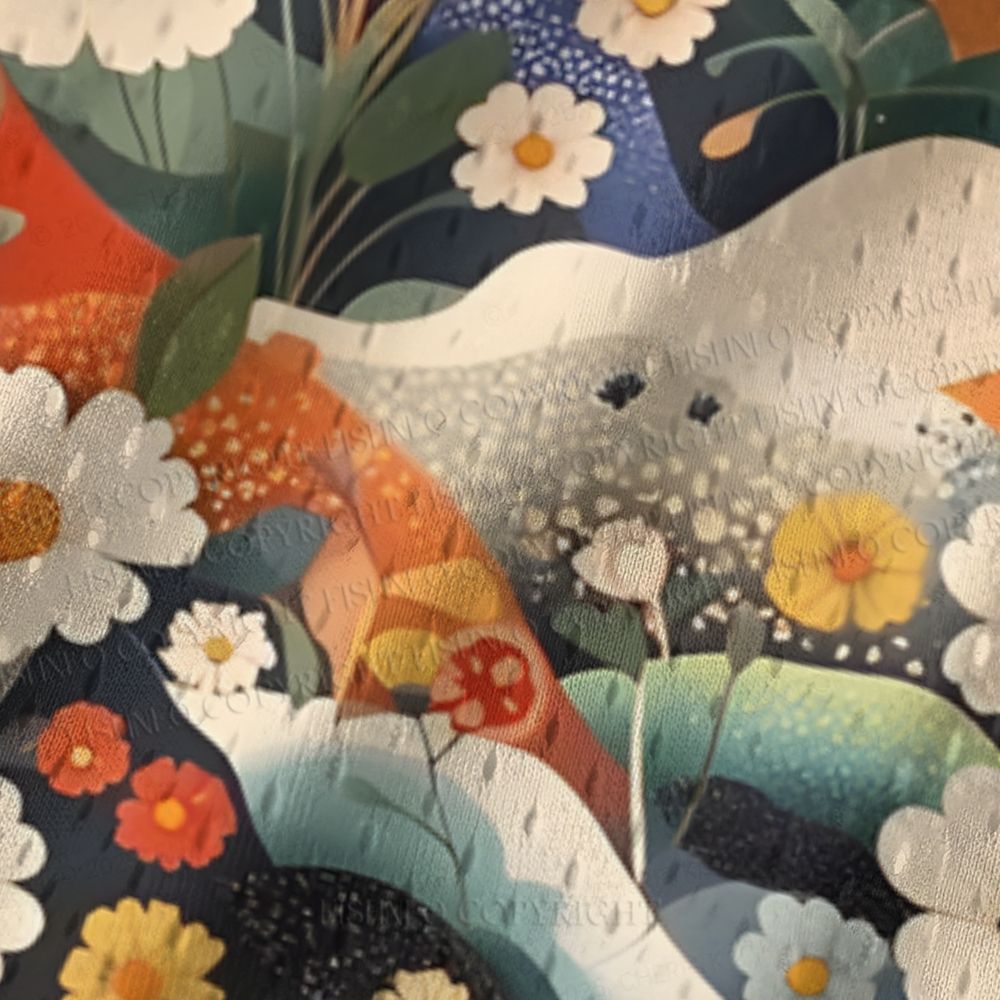 Japanese Art Flower Yayoi Kusama Jersey Tank