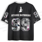 Cyberpunk Girl With Horns Jersey Shirts