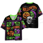 Halloween Night of Horrors Jersey Shirts