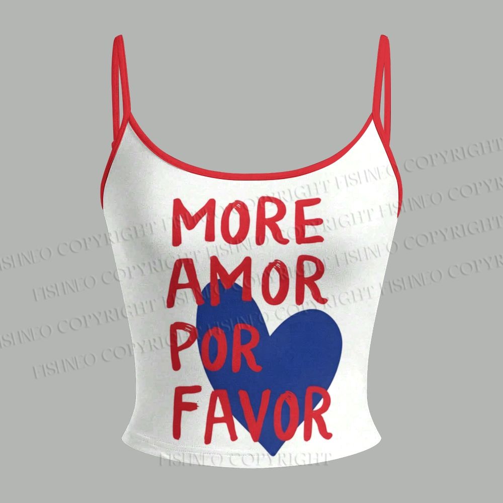More Amor Por Favor Top & Elasticated Trousers Two-Piece Set