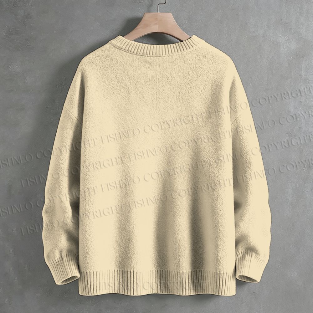 Vintage Frog Smoking in Sofa Crew Neck Sweater
