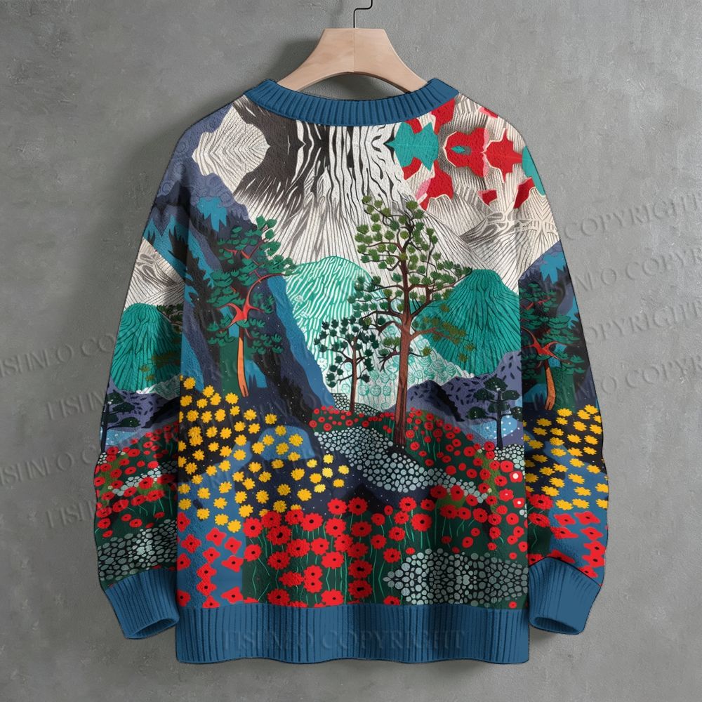 Yayoi Kusama Forest Crew Neck Sweater