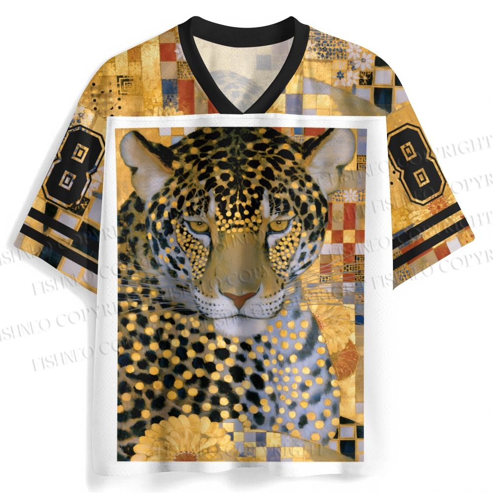 Klimt Art Panther Jersey Shirts