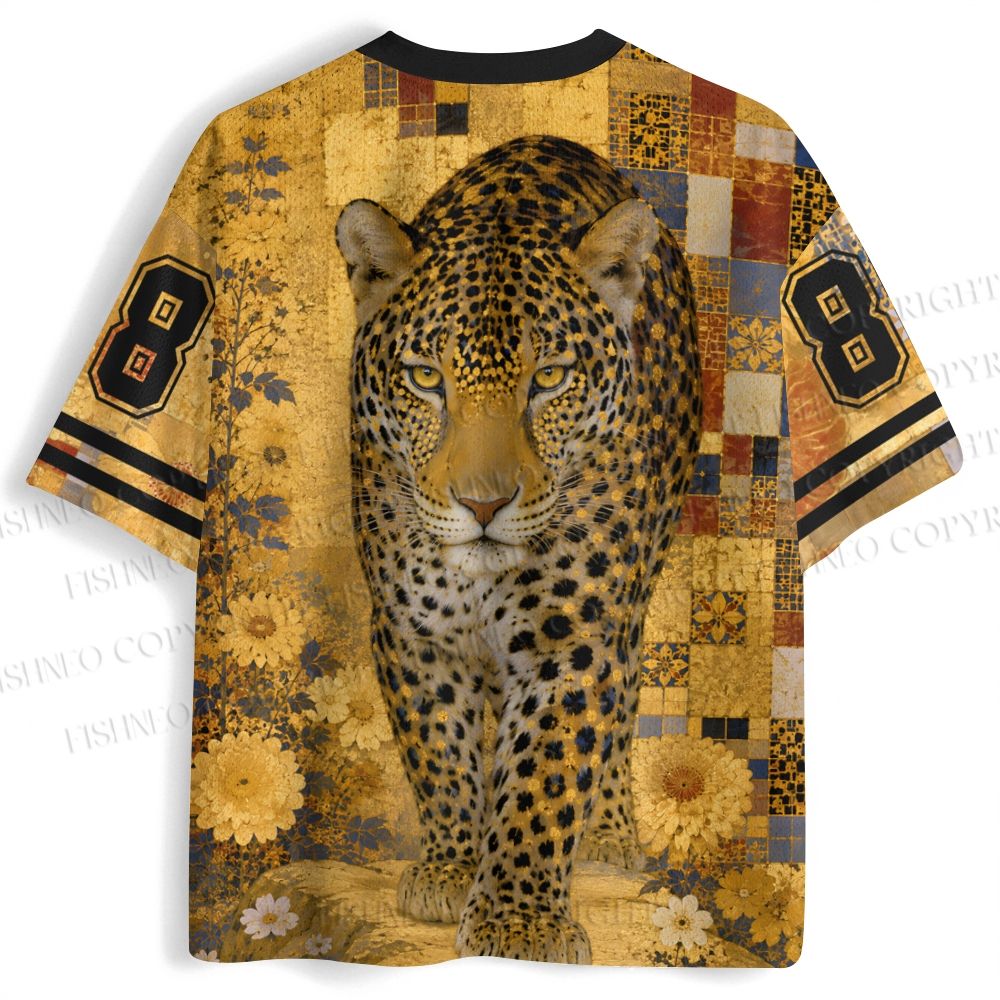 Klimt Art Panther Jersey Shirts