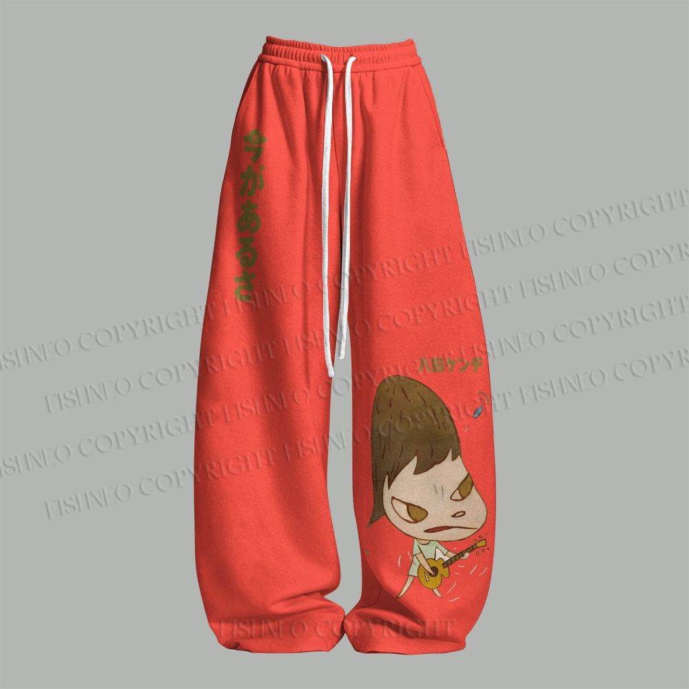 Yoshitomo Nara We Are Punks Top & Elasticated Trousers Two-Piece Set