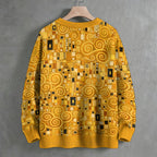 Klimt Art Crew Neck Sweater