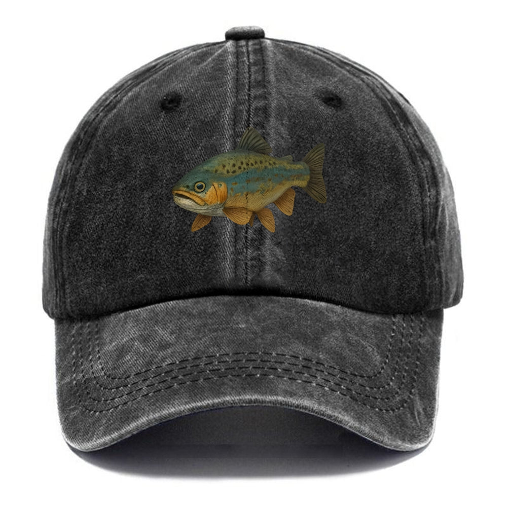 Trout Tales Headwear Washed Cap