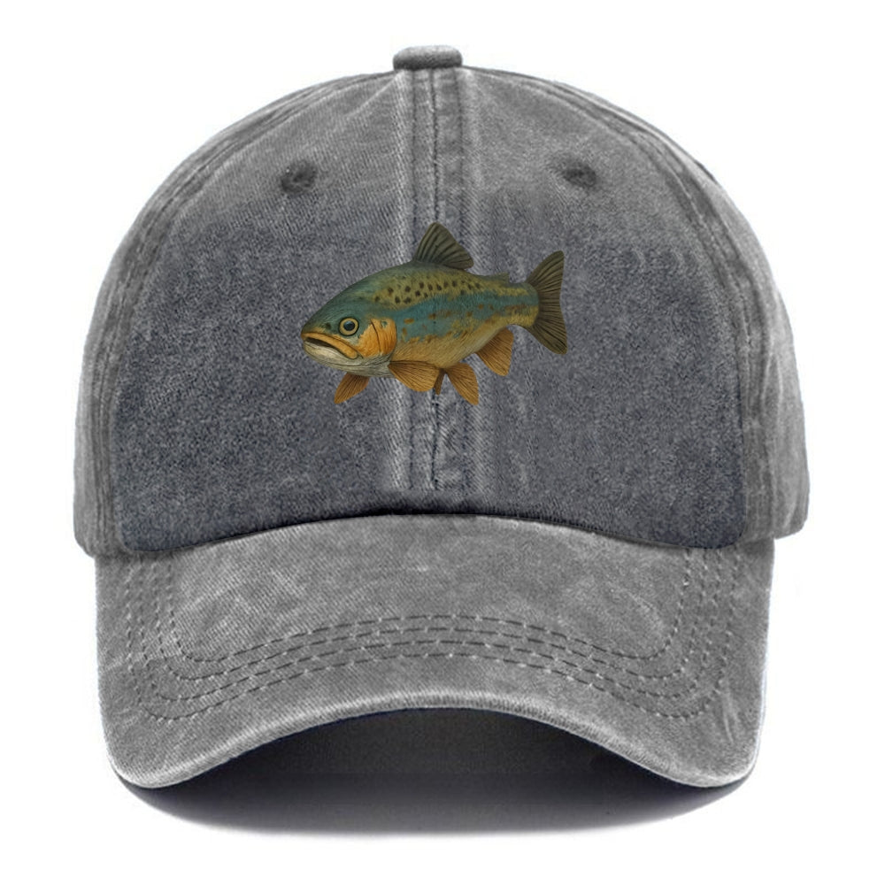 Trout Tales Headwear Washed Cap