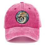 Dragon Zodiac Sign Washed Cap
