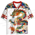 Multicolor Dragon Jersey Shirts