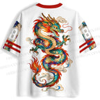 Multicolor Dragon Jersey Shirts