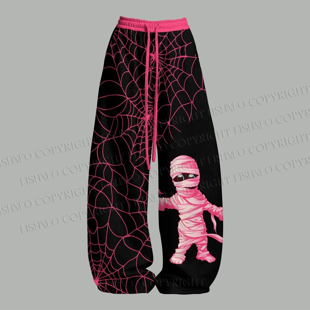 In October We Wear Pink Top & Elasticated Trousers Two-Piece Set