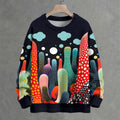 Yayoi Kusama Dots Valley Crew Neck Sweater