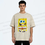 Unisex Spongebob Printed Washed Tee