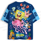 Spongebob in Ocean Jersey Shirts