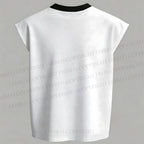 Men's Bauhaus Dachshund Sleeveless Tank Top & Elasticated Trousers pants Two-Piece Streetwear Set