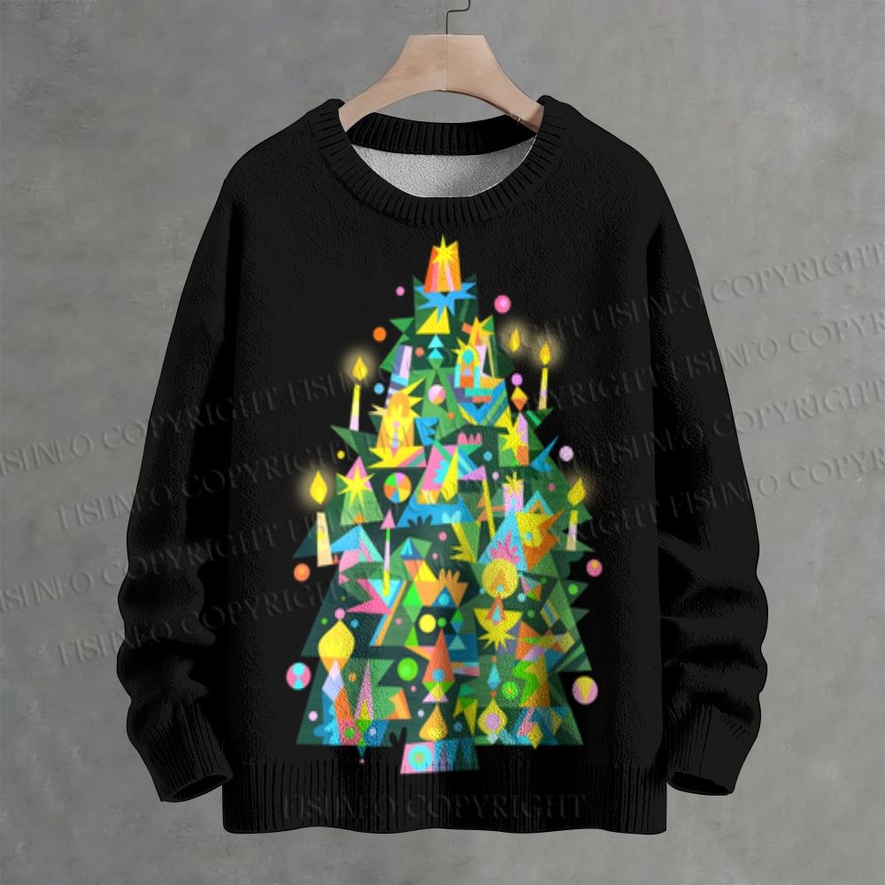 Christmas Tree Crew Neck Sweater