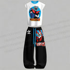 Men's Mazinger Z Sleeveless Tank Top & Elasticated Trousers pants Two-Piece Streetwear Set