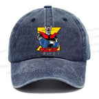 Unisex Vintage Mazinger Grendizer Casual Washed Cap