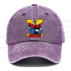 Unisex Vintage Mazinger Grendizer Casual Washed Cap