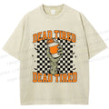 Unisex Dead Tired Printed Washed Tee