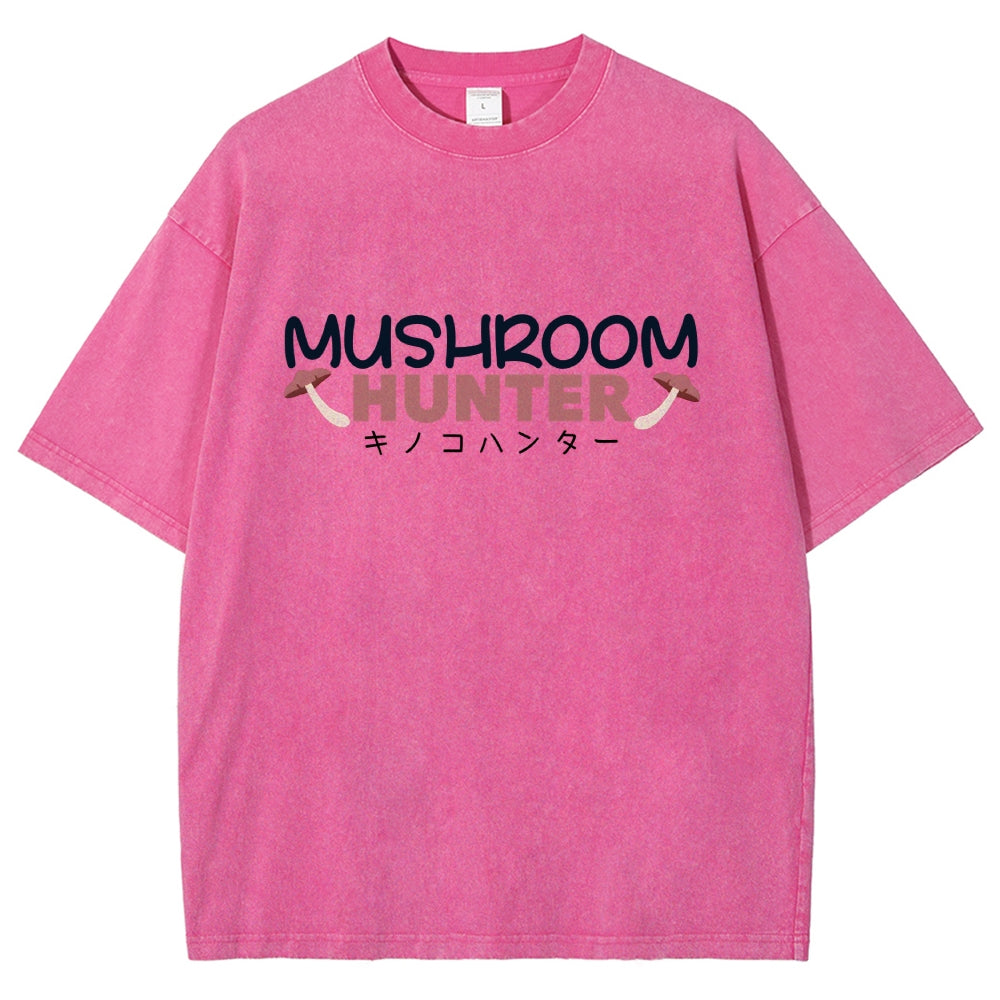 Mushroom Hunter Vintage Washed T-shirt