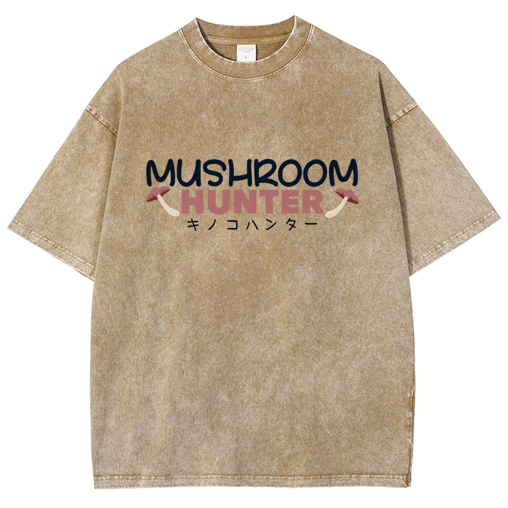 Mushroom Hunter Vintage Washed T-shirt