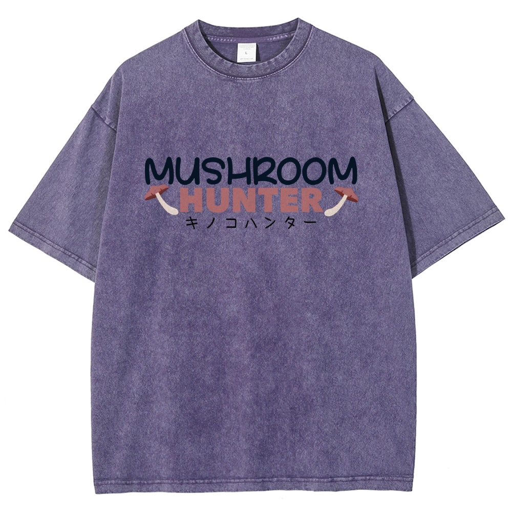 Mushroom Hunter Vintage Washed T-shirt