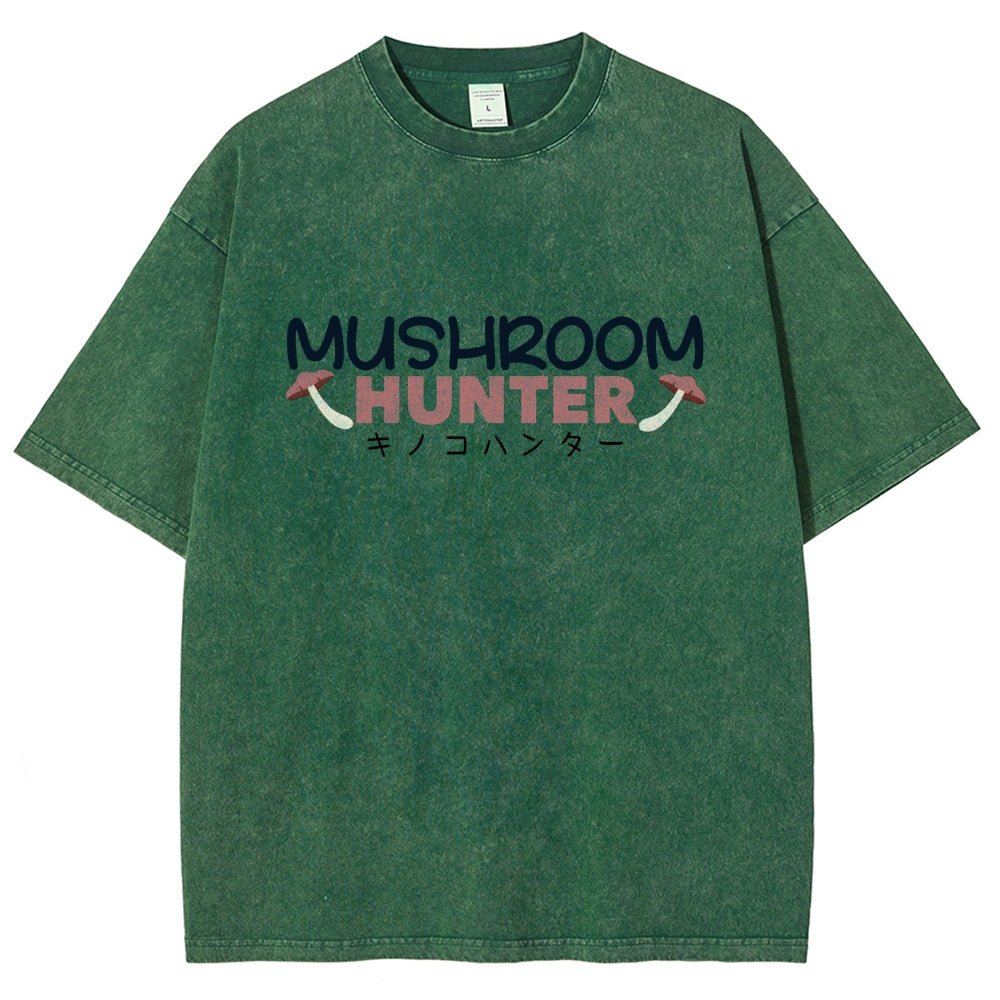 Mushroom Hunter Vintage Washed T-shirt