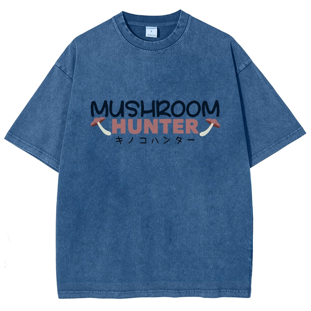 Mushroom Hunter Vintage Washed T-shirt