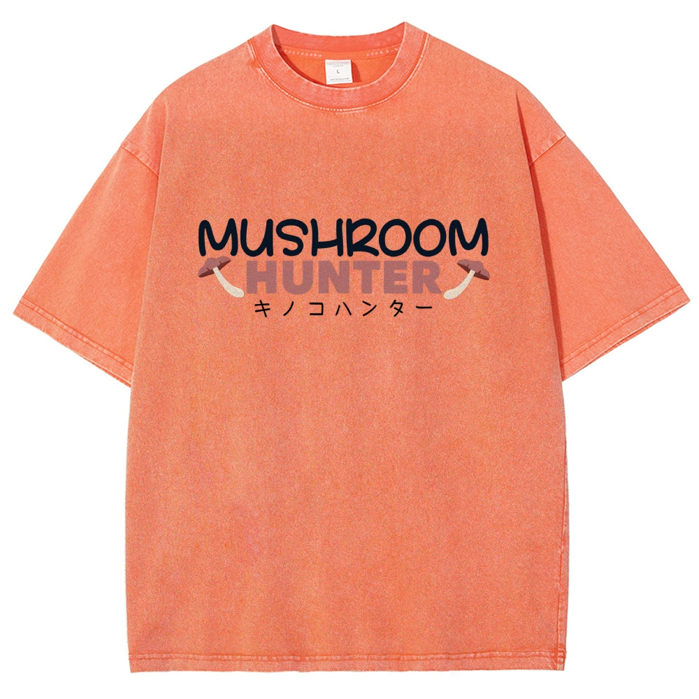 Mushroom Hunter Vintage Washed T-shirt