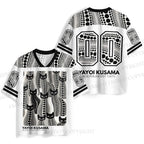 Yayoi Kusama Polka Dot Cat Jersey Shirts