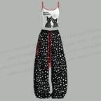 Yayoi Kusama Black Cat Top & Elasticated Trousers Two-Piece Set