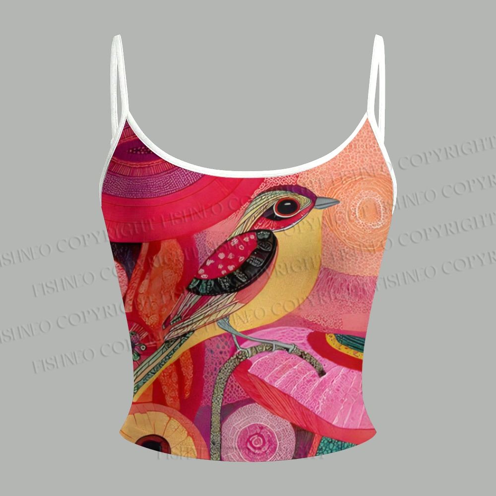 Yayoi Kusama Bird Top & Elasticated Trousers Two-Piece Set