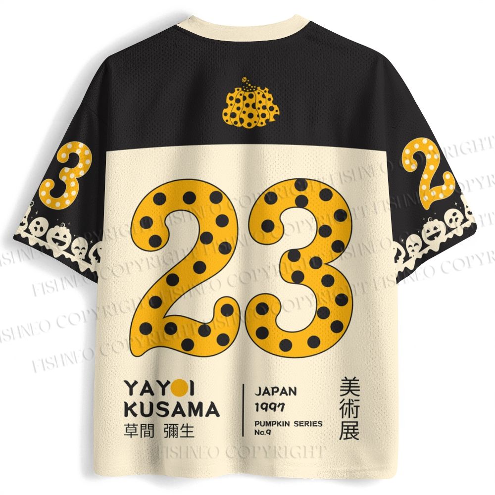 Yayoi Kusama Halloween Pumpkin Jersey Shirts