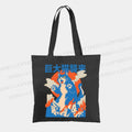 Giant Cat Monster Canvas Tote Bag