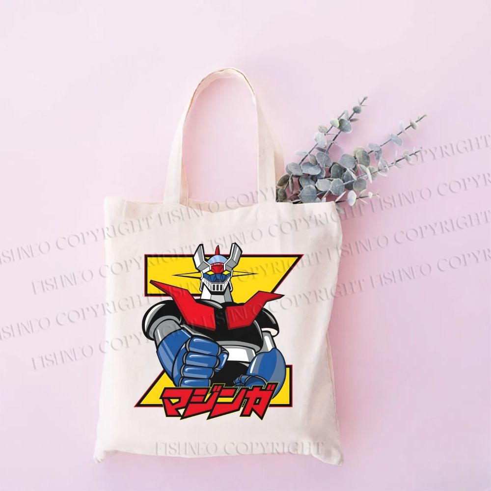 Mazinger Grendizer Canvas Tote Bag