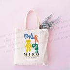 Joan Miró Abstract Art Canvas Tote Bag