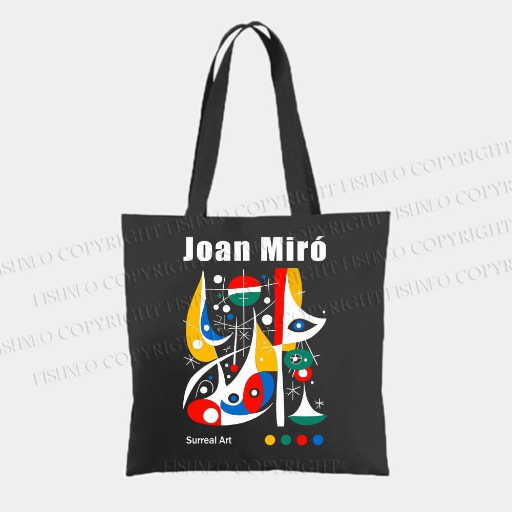 Joan Miró Abstract Art  Canvas Tote Bag