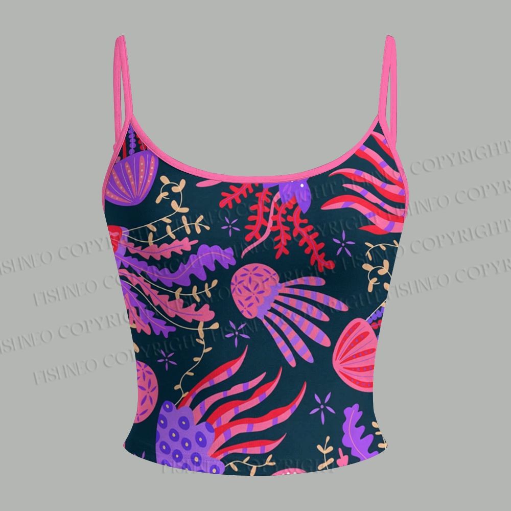 Jellyfish in Ocean Top & Elasticated Trousers Two-Piece Set