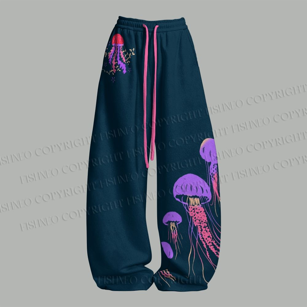 Jellyfish in Ocean Top & Elasticated Trousers Two-Piece Set
