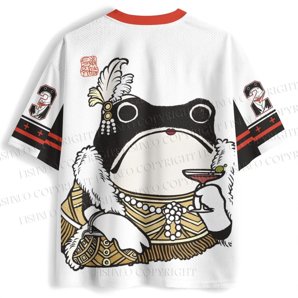 Frog Dracula Printed Jersey Shirts