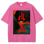 Unisex Mountains And Rivers Washed T-Shirt