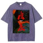 Unisex Mountains And Rivers Washed T-Shirt