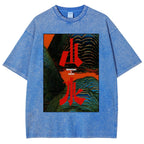 Unisex Mountains And Rivers Washed T-Shirt