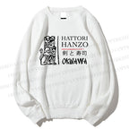 Unisex Kill Bill Hattori Hanzo Sword and Sushi Printed Sweatshirt