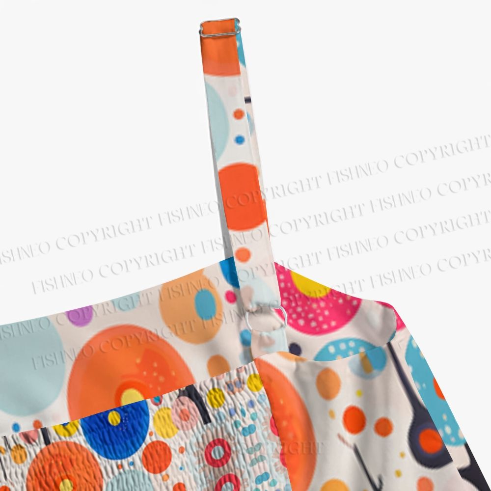 Yayoi Kusama Polka Dot Forest Maxi Dresses