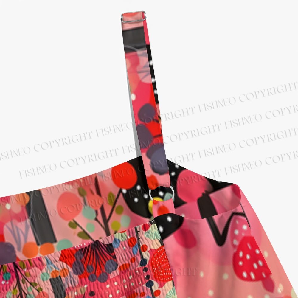 Yayoi Kusama Polka Dot Forest Maxi Dresses